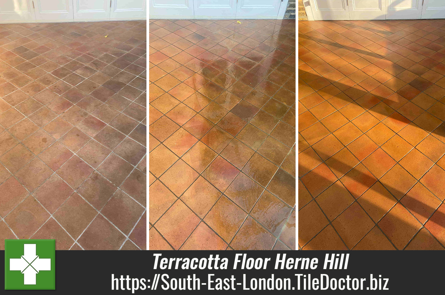 Terracotta Conservatory Floor Renovation Herne Hill London SE24
